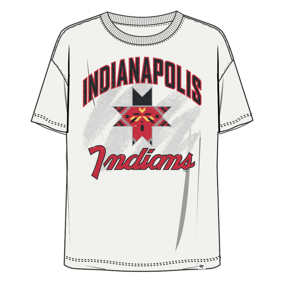 Indianapolis Indians '47 Women's Sand Sadie Jersey Tee