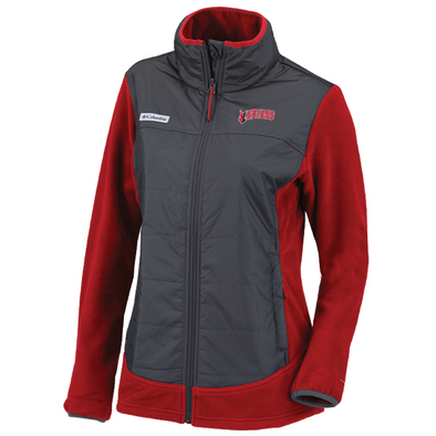 Indianapolis Indians Women's Columbia Red Basin Butte Full Zip Jacket