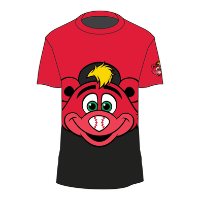 Indianapolis Indians Adult Rowdie Big Logo Mascot Tee