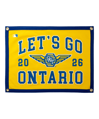 OTB Let's Go Oxford Pennant Camp Flag-Limited Edition