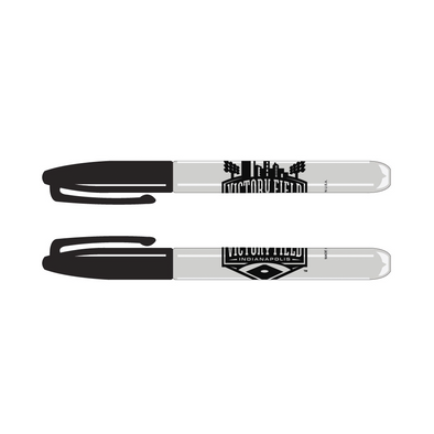 Indianapolis Indians Black Ink Victory Field Sharpie