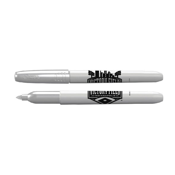 Indianapolis Indians Silver Ink Victory Field Sharpie