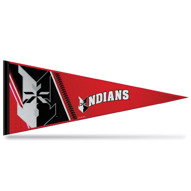 Indianapolis Indians Red Home Cap 12" x 30" Felt Pennant