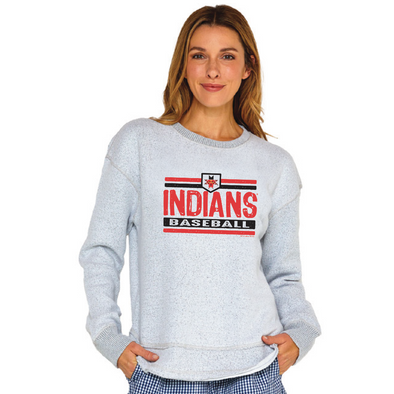 Indianapolis Indians Women's Nantucket Fleece Round Bottom Crewneck Sweatshirt