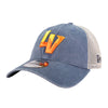 Las Vegas Aviators New Era LV Washed Denim Trucker 9TWENTY Snapback Hat