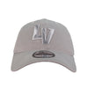 Las Vegas Aviators New Era LV Core Classic Gray 9TWENTY Strapback Hat