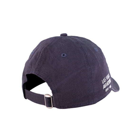 Women's New Era LV Mini Patch Navy 9TWENTY Strapback Hat