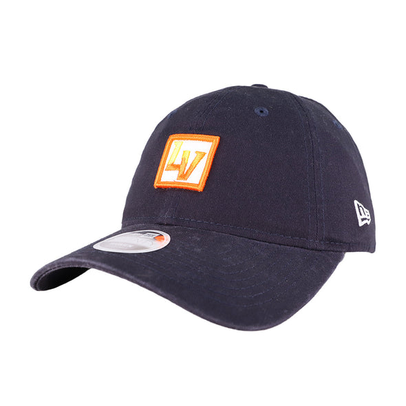 Women's New Era LV Mini Patch Navy 9TWENTY Strapback Hat