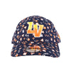 Toddlers' New Era LV Pattern Navy 9FORTY Stretch Elastic Hat