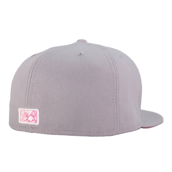 New Era On-Field 2022 Mother's Day LV Gray/Pink 59FIFTY Fitted Hat