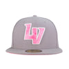 New Era On-Field 2022 Mother's Day LV Gray/Pink 59FIFTY Fitted Hat