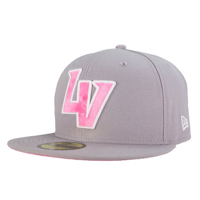 New Era On-Field 2022 Mother's Day LV Gray/Pink 59FIFTY Fitted Hat