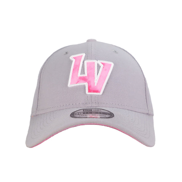 New Era 2022 Mother's Day LV Gray/Pink 39THIRTY Stretch Fit Hat