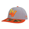 New Era On-Field Low Profile ALT1 LV Gray/Orange 59FIFTY Fitted Hat