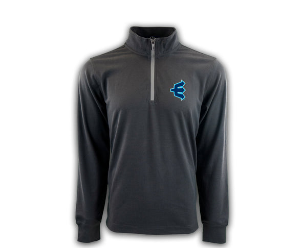 Everett AquaSox Grid 1/4 Zip Pullover