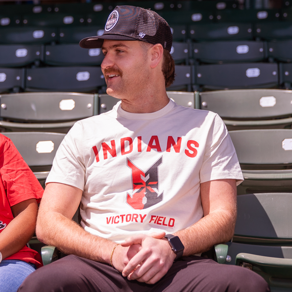 Indianapolis Indians '47 Adult Dune Duster Franklin Tee