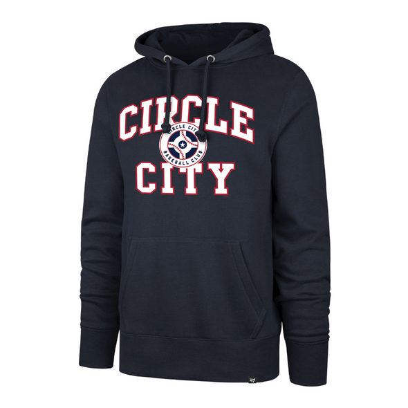 Indianapolis Indians '47 Adult Navy Circle City Velocity Headline Hood