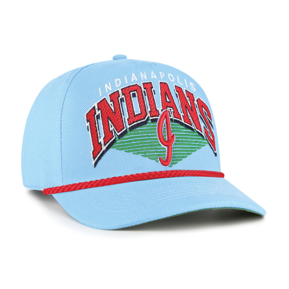 Indianapolis Indians '47 Adult Carolina 80's Panoma Rope Hitch Adjustable Snapback Cap