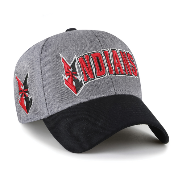 Indianapolis Indians '47 Adult Granite Wordmark Script Adjustable MVP Snapback Cap