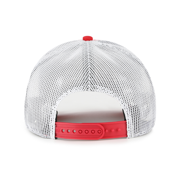 Indianapolis Indians '47 Adult Red Ace Out Rope Adjustable Trucker Snapback Cap