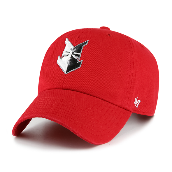 Indianapolis Indians '47 Adult Red Heritage Adjustable Clean Up Cap