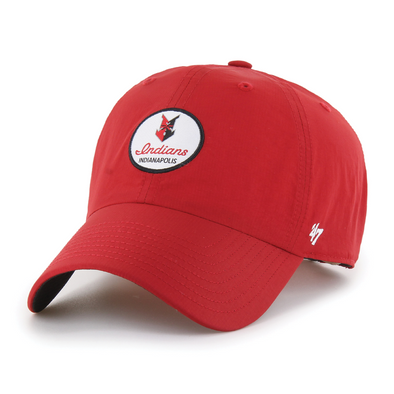 Indianapolis Indians '47 Adult Red Madison brrr Adjustable Clean Up Cap