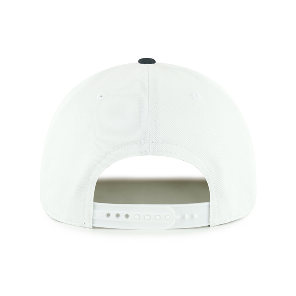Indianapolis Indians '47 Adult White/Black Rustic Hitch Adjustable Snapback Cap