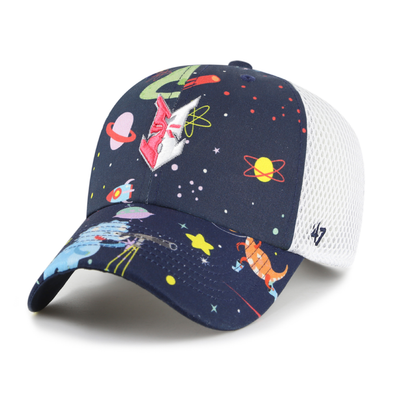 Indianapolis Indians '47 Youth Space Dino Adjustable Clean Up Trucker Snapback Cap