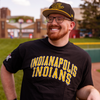 Indianapolis Indians Adult Black Pirates Prospects Wordmark Tee