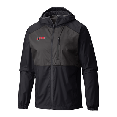 Indianapolis Indians Adult Columbia Black Flash Forward Windbreaker Jacket