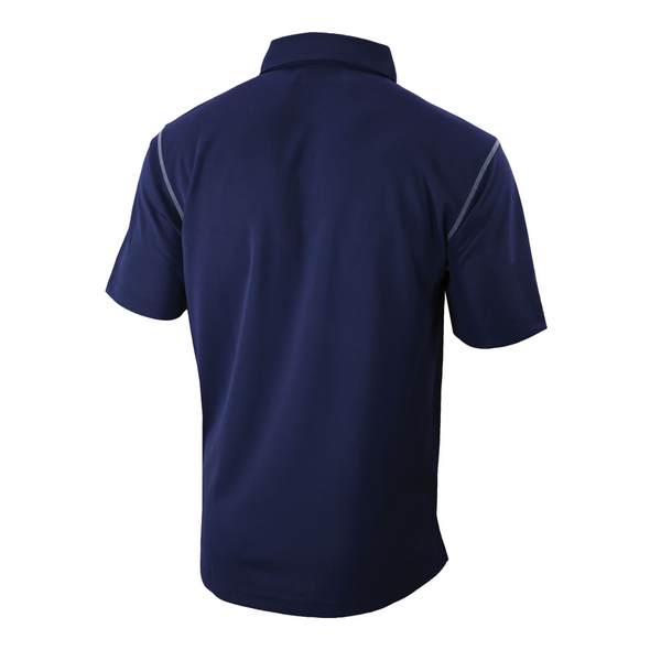 Indianapolis Indians Adult Columbia Navy 1950's Shotgun Polo