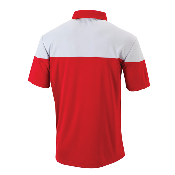 Indianapolis Indians Adult Columbia Red Best Ball Polo