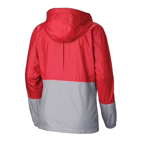 Indianapolis Indians Women's Columbia Red Flash Forward Windbreaker Jacket