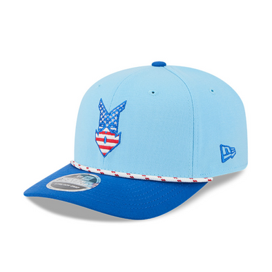 Indianapolis Indians 2025 Stars n'Stripes Official 9FIFTY Adjustable Snapback Cap