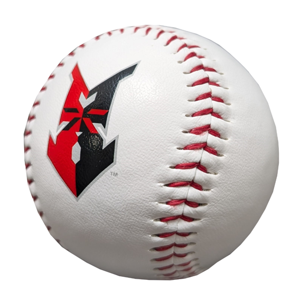 Indianapolis Indians White Pirates/Indians Duel Logo Baseball