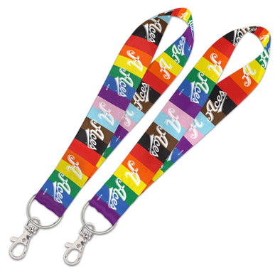 Aces Pride Lanyard Key Strap