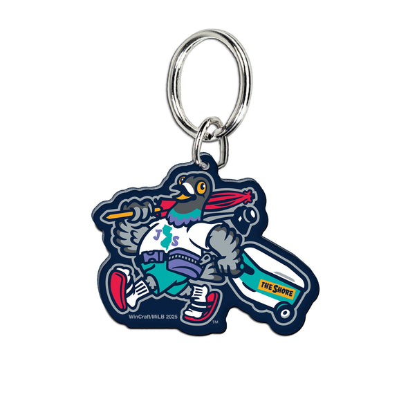 Jersey Shore BlueClaws TNC The Bennys WinCraft Key Ring