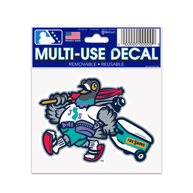 Jersey Shore BlueClaws TNC The Bennys WinCraft Decal