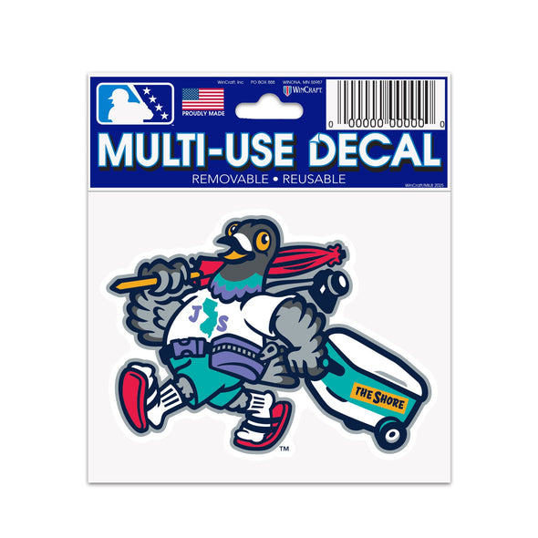 Jersey Shore BlueClaws TNC The Bennys WinCraft Decal