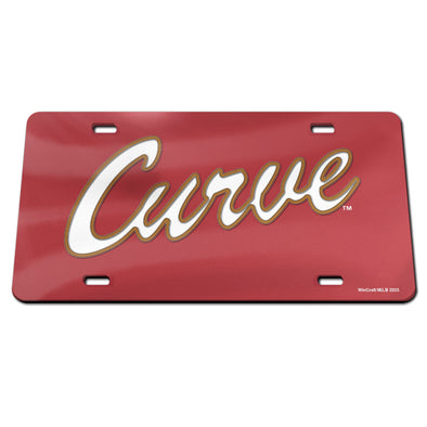 Altoona Curve License Plate Metallic
