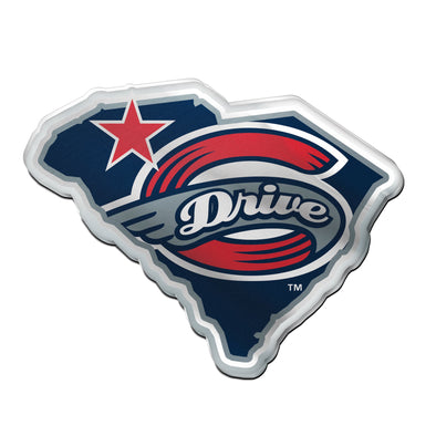 Greenville Drive Wincraft SC Auto Emblem