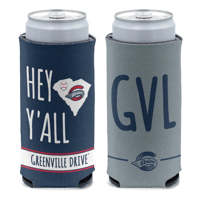 Greenville Drive Wincraft 12oz Slim GVL Koozie