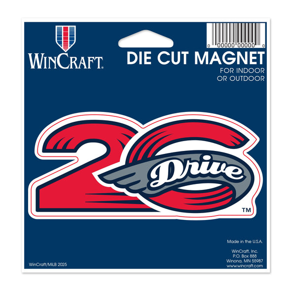 Greenville Drive Wincraft Die Cut 20th Logo Decal