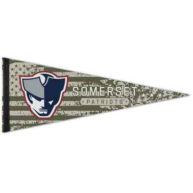 Somerset Patriots Military Appreciation 12 X 30 Large Pennant