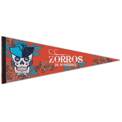 Somerset Patriots Copa de la Diversion 12X30 Large Pennant