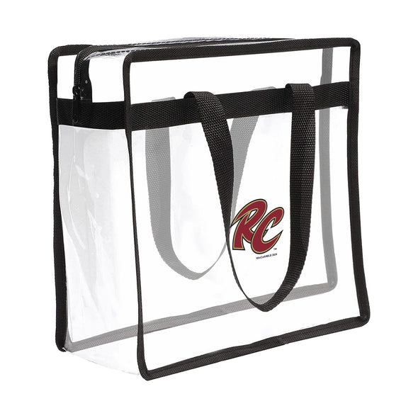 CLEAR RC ZIP TOTE, SACRAMENTO RIVER CATS