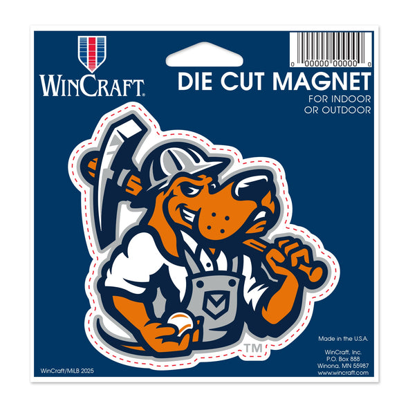 Midland RockHounds WinCraft 4.5" x 6" Die Cut Magnet