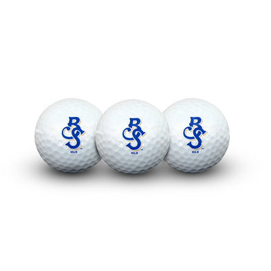 Golf Ball with Road Cap Logo 3 pack