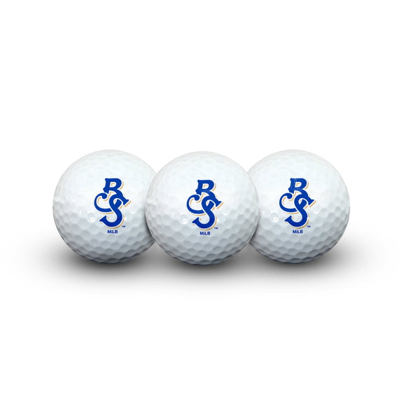 Golf Ball with Road Cap Logo 3 pack