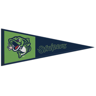 Gwinnett Stripers Wincraft Primary Wool Pennant
